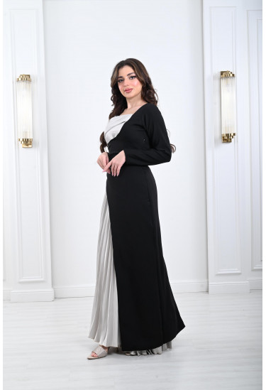 فستان سهرة بقصة عصرية فستان سهرة بقصة عصرية