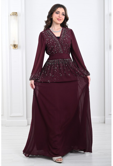 فستان سهرة نسائي مميز وأنيق 