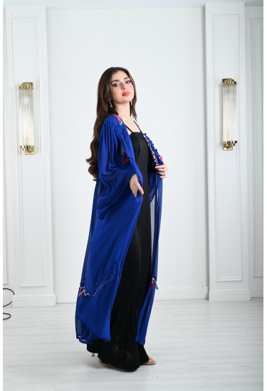 جلابية نسائية بنمط مغربي 