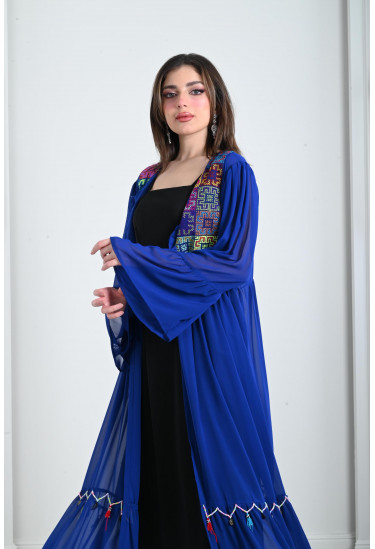 جلابية نسائية بنمط مغربي 