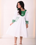 فستان أطفال ذات تطريز تراثي راقي