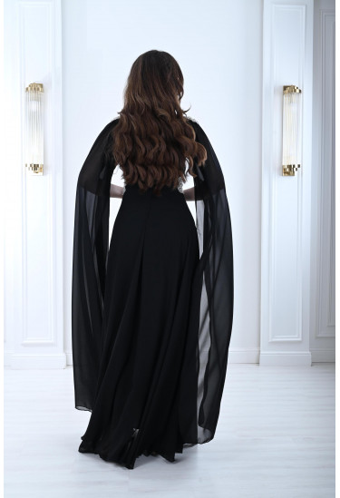 فستان سهرة فخم و ناعم