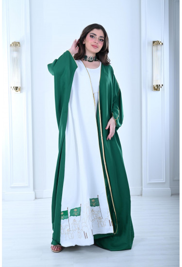 بشت نسائي فخم لليوم الوطني