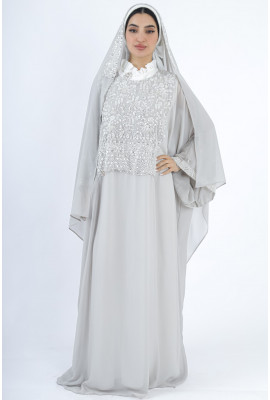 المسدح الهاشمي فضفاضه بتطريز لامع