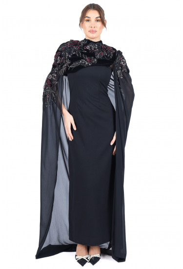 فستان سهرة مطرز فاخر فستان سهرة مطرز فاخر