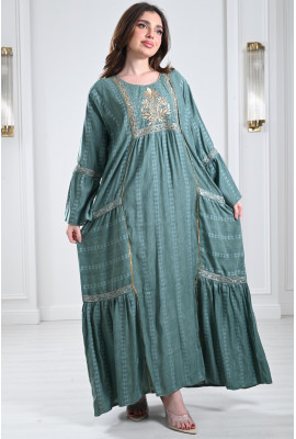 جلابيات مطرزة واسعة