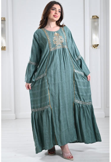 جلابيات مطرزة واسعة