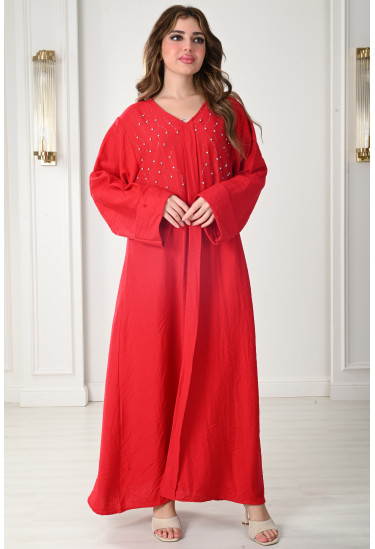 جلابيه فضفاضه بتطريز رائع