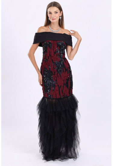 فستان سهرة فاخر