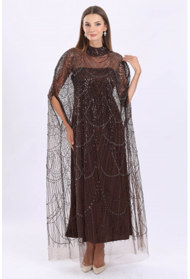 جلابية نسائية لامعة 