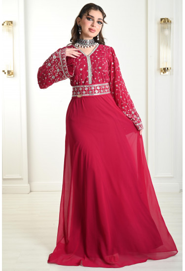 جلابية نسائية مزخرفة 