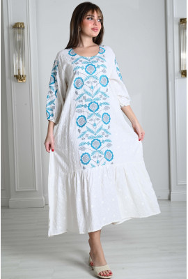 جلابيه نسائي ميدي تصميم انيق