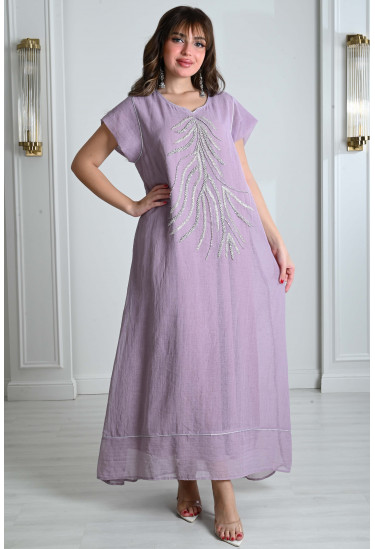 جلابية نسائي مطرزه