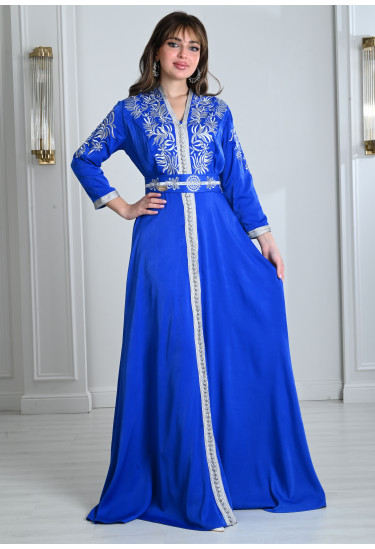 جلابيه نسائي بتصميم عربي مميز