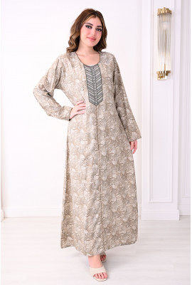 جلابيه طويله بنقوش رائعه 