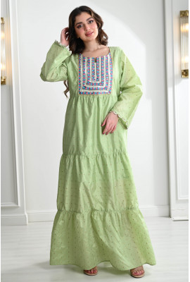 جلابية تفتا ناعم طويلة 