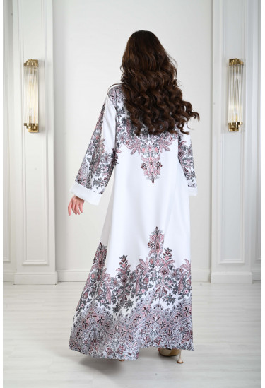 جلابيه بنقوش وزخارف رائعه