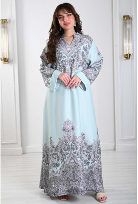 جلابيه بنقوش وزخارف رائعه