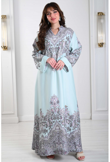 جلابيه بنقوش وزخارف رائعه