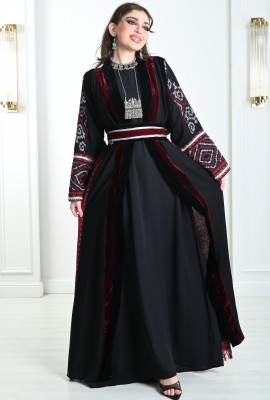 جلابية نسائية بنمط شرقي فاخر