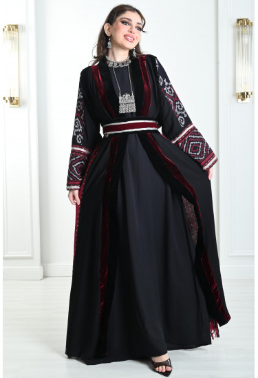 جلابية نسائية بنمط شرقي فاخر