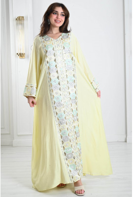 جلابيات نسائية طويلة مطرز ترتر