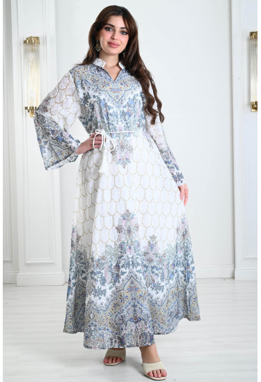 جلابيات نسائية أنيقة منقوشة جلابيات نسائية أنيقة منقوشة