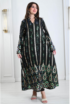 جلابيات نسائية طويلة مطرزة