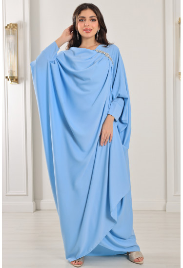 جلابية نسائية فضفاضة نمط لف جلابية نسائية فضفاضة نمط لف