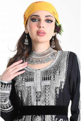 عقد اكسسوار نمط اشكال دائرية