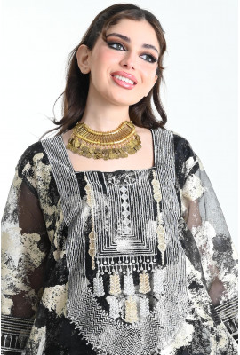 عقد اكسسوار نمط اشكال دائرية