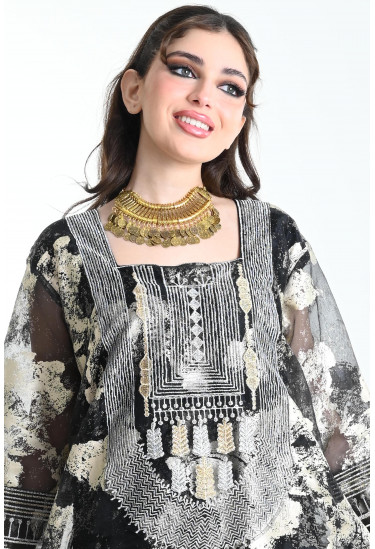 عقد اكسسوار نمط اشكال دائرية عقد اكسسوار نمط اشكال دائرية