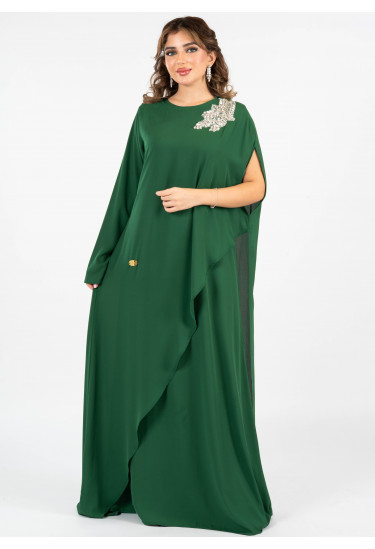 فستان ملكي بتطريز فاخر لليوم الوطني فستان ملكي بتطريز فاخر لليوم الوطني