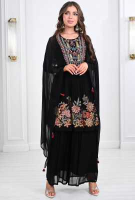 طقم شيفون بتفاصيل مذهلة 