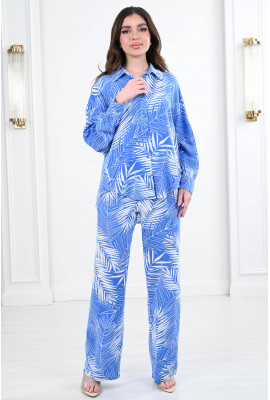 طقم نسائي مشجر