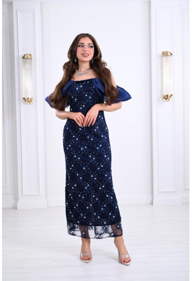 فستان نسائي متألق 