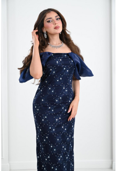 فستان نسائي متألق 