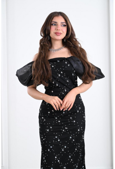 فستان نسائي متألق 