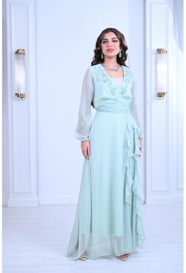 فستان انسيابي جذاب 