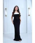 فستان سهرة رقيق فستان سهرة رقيق