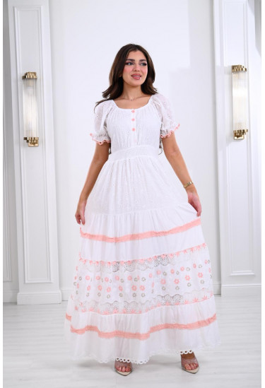 فستان بتصميم دافئ نهاري