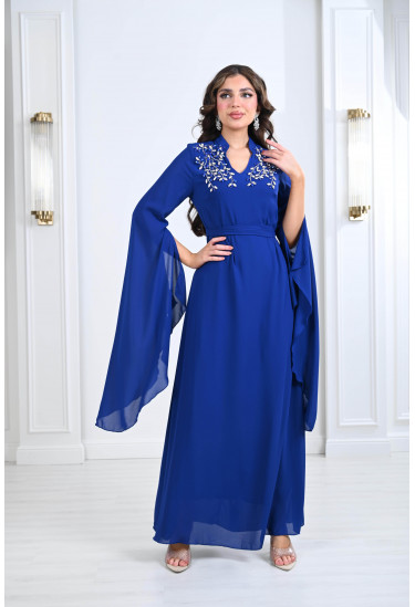 فستان مناسبات بتصميم ناعم