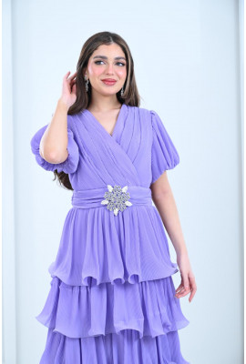 فستان ميدي ادوار انسيابية