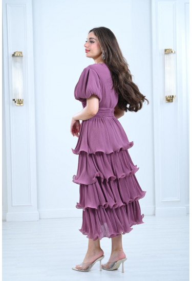 فستان ميدي ادوار انسيابية فستان ميدي ادوار انسيابية