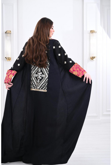 جلابية مغربي بتطريز الختمة 