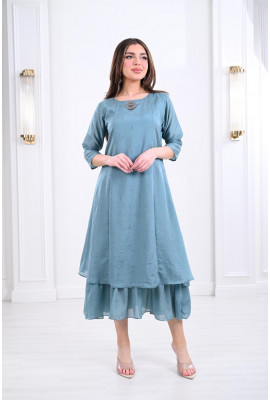 جلابية ميدي بتصميم سيمبل