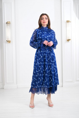 فستان فلوري باساور دانتيل 