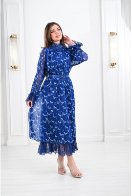 فستان فلوري باساور دانتيل 