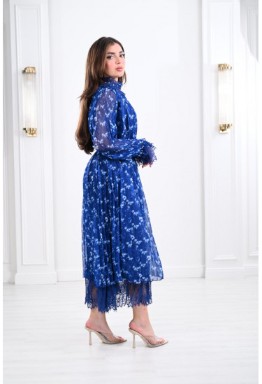 فستان فلوري باساور دانتيل 