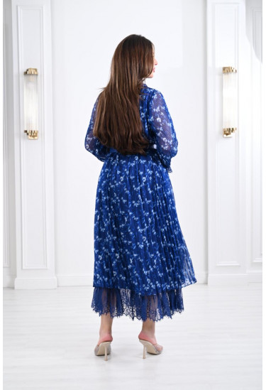 فستان فلوري باساور دانتيل 